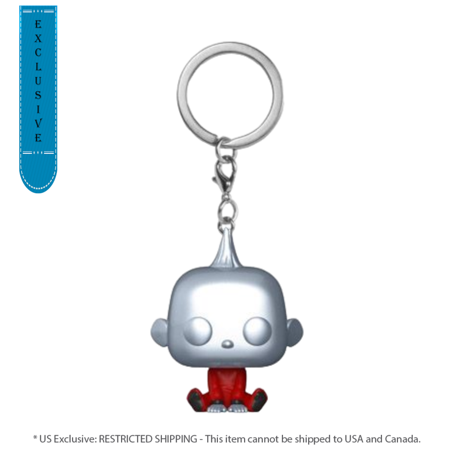 Incredibles 2 - Jack-Jack Metallic US Exclusive Pocket Pop! Keychain-Collectible figure-IKON-ProHobbies