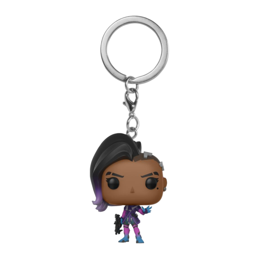 Overwatch - Sombra Pocket Pop! Keychain-Collectible figure-IKON-ProHobbies