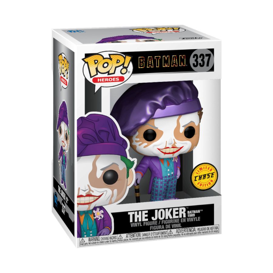 Batman (1989) - Joker with Hat Pop! Vinyl - CHASE VERSION