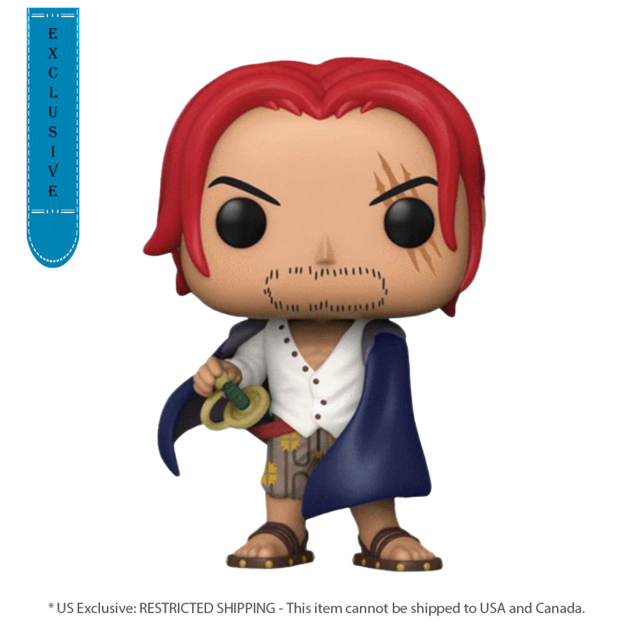 One Piece - Shanks US Exclusive Pop! Vinyl-Collectible-IKON-ProHobbies