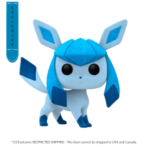 Pokemon - Glaceon US Exclusive Flocked Pop! Vinyl