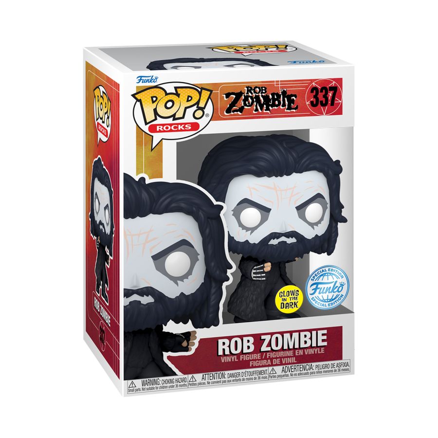 
                  
                    Rob Zombie - Rob Zombie Dragula US Exclusive Glow Pop! Vinyl
                  
                