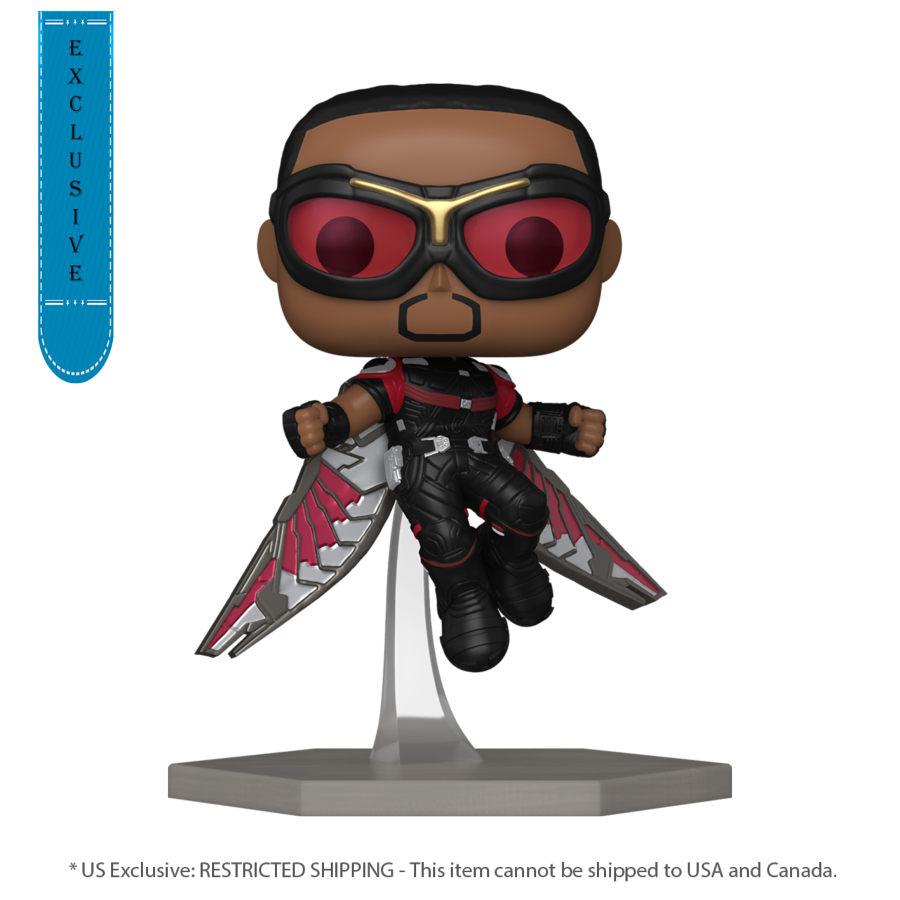 Captain America: Civil War - Falcon US Exclusive Build-A-Scene Pop! Vinyl [RS]