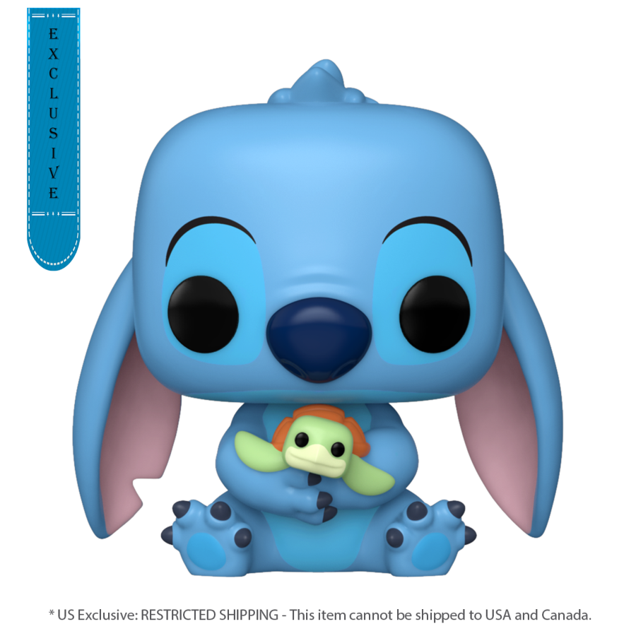 Lilo & Stitch - Stitch with Turtle Pop! Vinyl