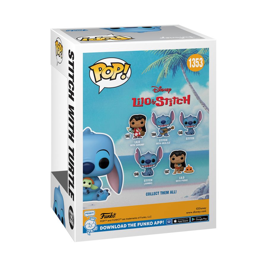 
                  
                    Lilo & Stitch - Stitch with Turtle Pop! Vinyl
                  
                