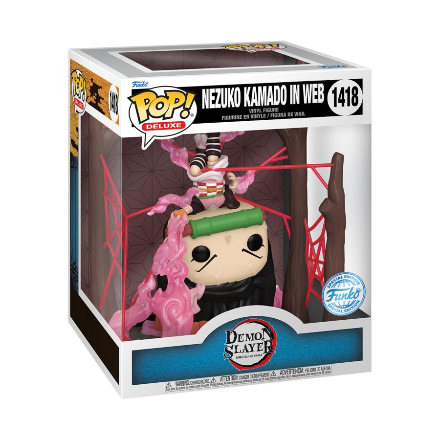 
                  
                    Demon Slayer - Nezuko in Web US Exclusive Glow Pop! Deluxe [RS]
                  
                