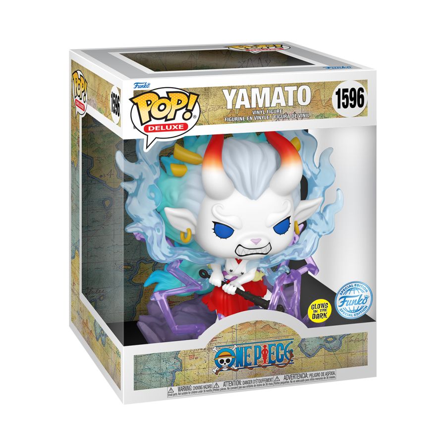 
                  
                    One Piece - Yamato Man-Beast Form US Exclusive Glow Pop! Deluxe [RS]
                  
                