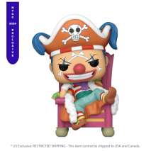 One Piece - Buggy the Clown (on Throne) NYCC 2024 Exclusive Pop! Deluxe