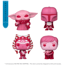 Star Wars: Valentines 2024 - Pink US Exclusive Pocket Pop! 4-Pack Heart Box