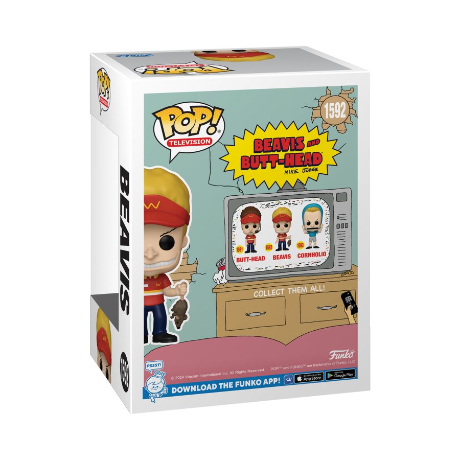 
                  
                    Funko POP! Beavis & Butthead - Beavis Pop! Vinyl
                  
                