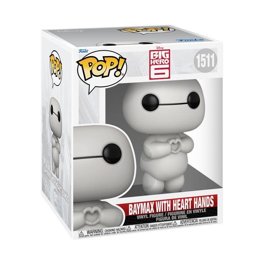 Big Hero 6 - Baymax with Heart Hands 6" Pop! Vinyl-Collectible-IKON-ProHobbies