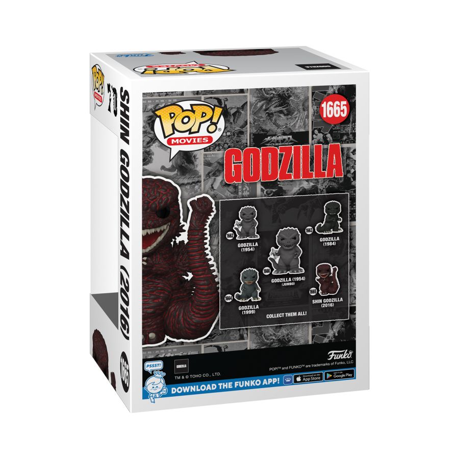 
                  
                    Godzilla: 70th Anniversary - Godzilla (2016) Pop! Vinyl
                  
                