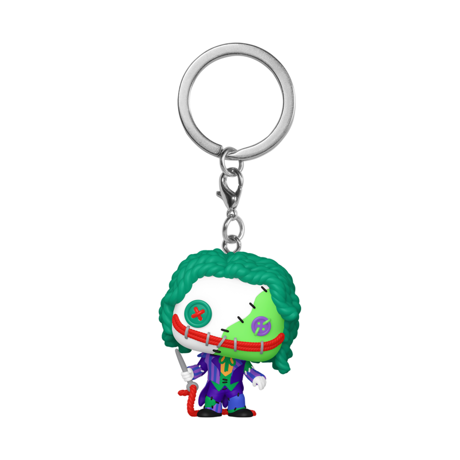 DC Comics - Patchwork The Joker Pop! Keychain-Collectible figure-IKON-ProHobbies