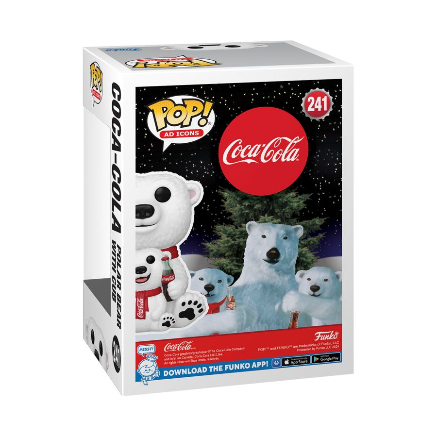 
                  
                    Funko POP! Coca-Cola - Polar Bear with Cub Pop! Vinyl
                  
                