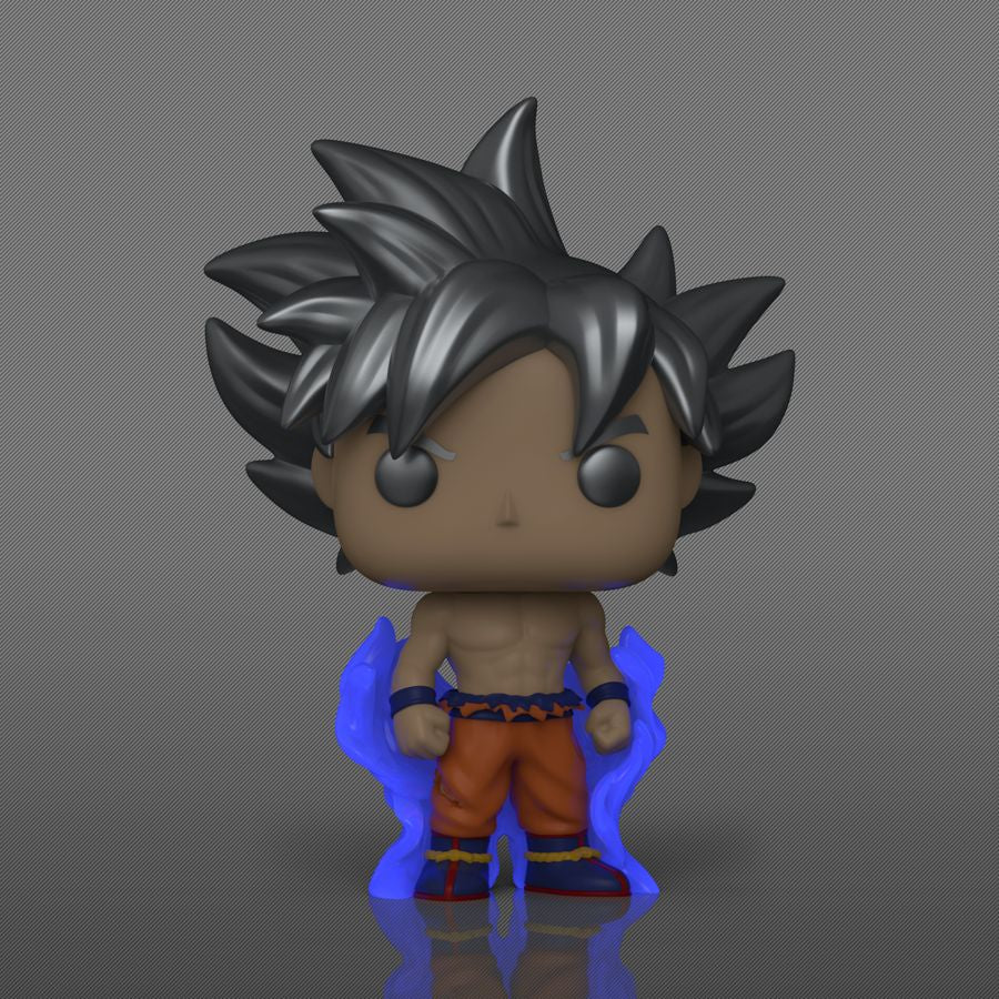 
                  
                    Dragonball Super - Goku (Ultra Instinct) US Exclusive Glow Pop! Vinyl [RS]
                  
                