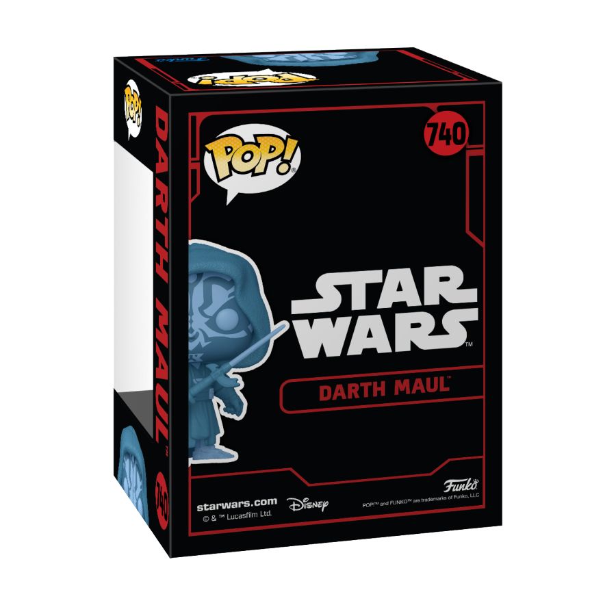 
                  
                    Star Wars: Darkside - Darth Maul (Hologram) US Exclusive Glow Pop! Vinyl [RS]
                  
                