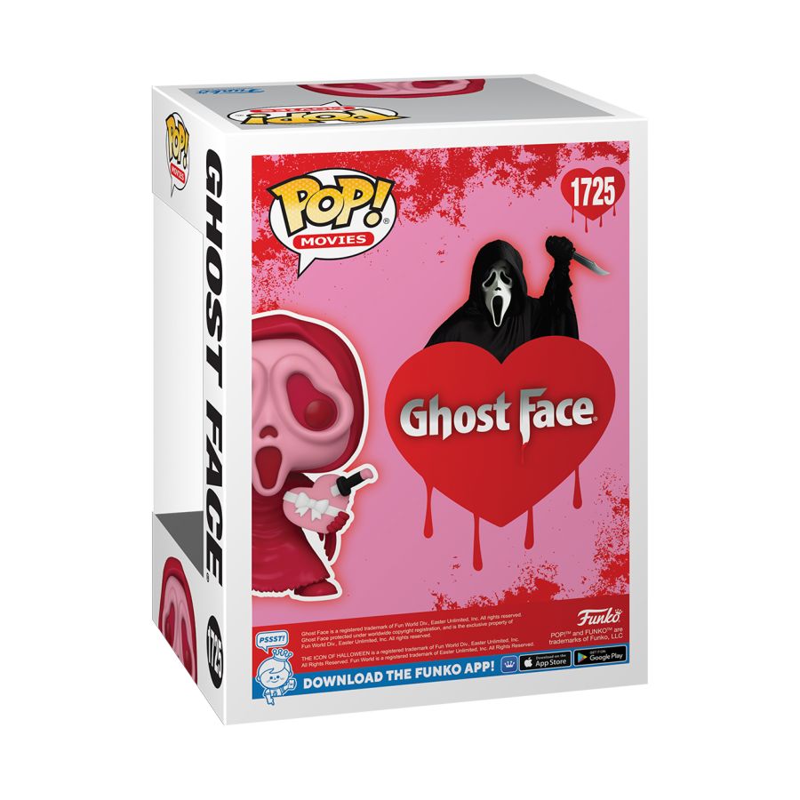 
                  
                    Ghostface (Scream) - Ghostface Valentine Pop! Vinyl
                  
                