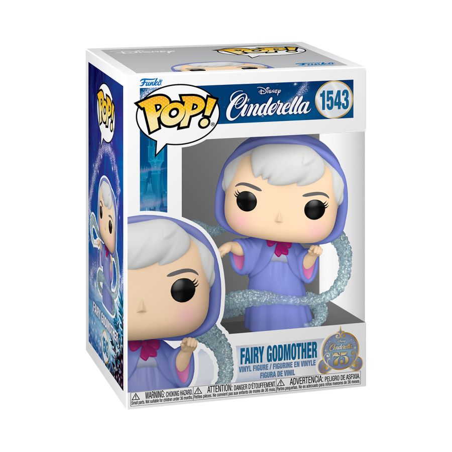 
                  
                    Cinderella (1950): 75th Anniversary - Fairy Godmother Pop! Vinyl
                  
                