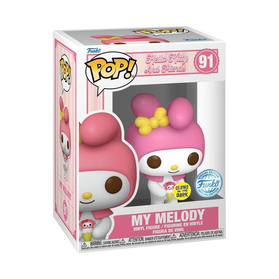 Hello Kitty - My Melody US Exclusive Glow Pop! Vinyl-Collectible-IKON-ProHobbies