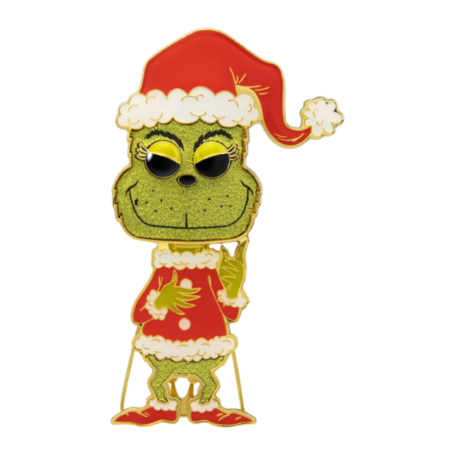 
                  
                    Dr Seuss - Grinch 4" Pop! Enamel Pin
                  
                