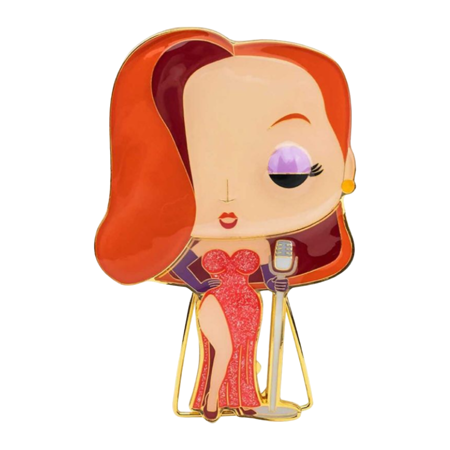 
                  
                    Who Framed Roger Rabbit - Jessica Rabbit (with chase) 4" Pop! Enamel Pin
                  
                