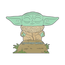 Star Wars - Grogu Using the Force Enamel Pop! Pin