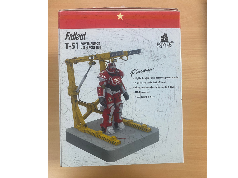 
                  
                    Fallout T-51 Power Armor USB 4 Port Hub
                  
                