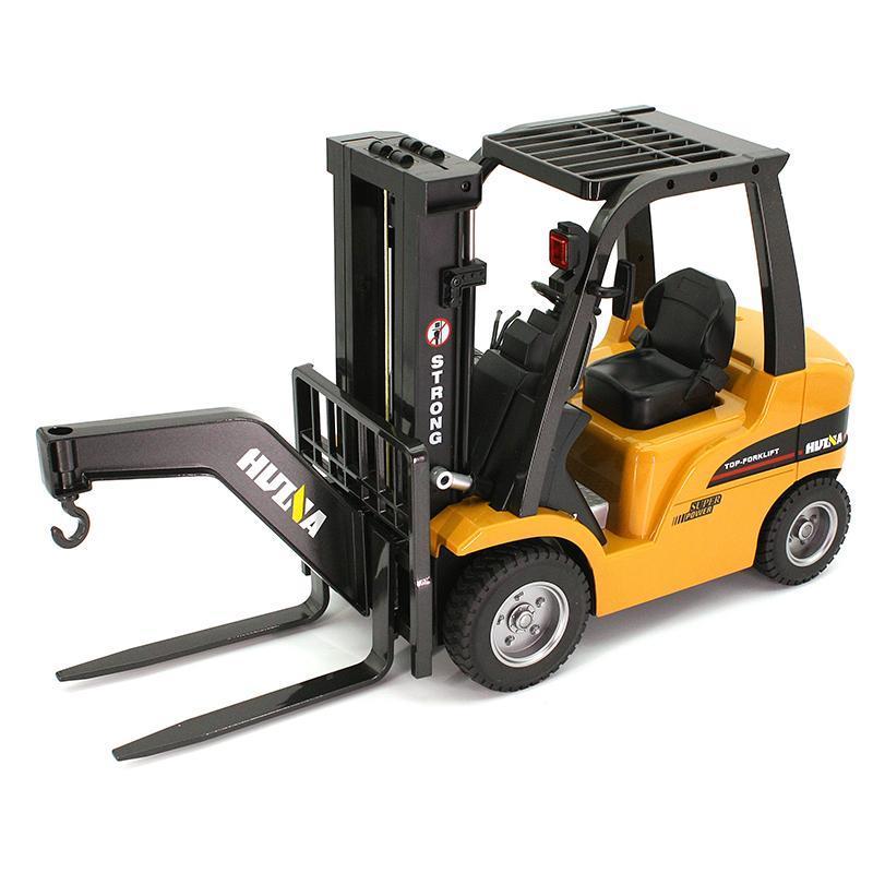 HuiNa 1576 10 Channel Remote Control Forklift + FLAT BED-RC Construction-Huina-ProHobbies