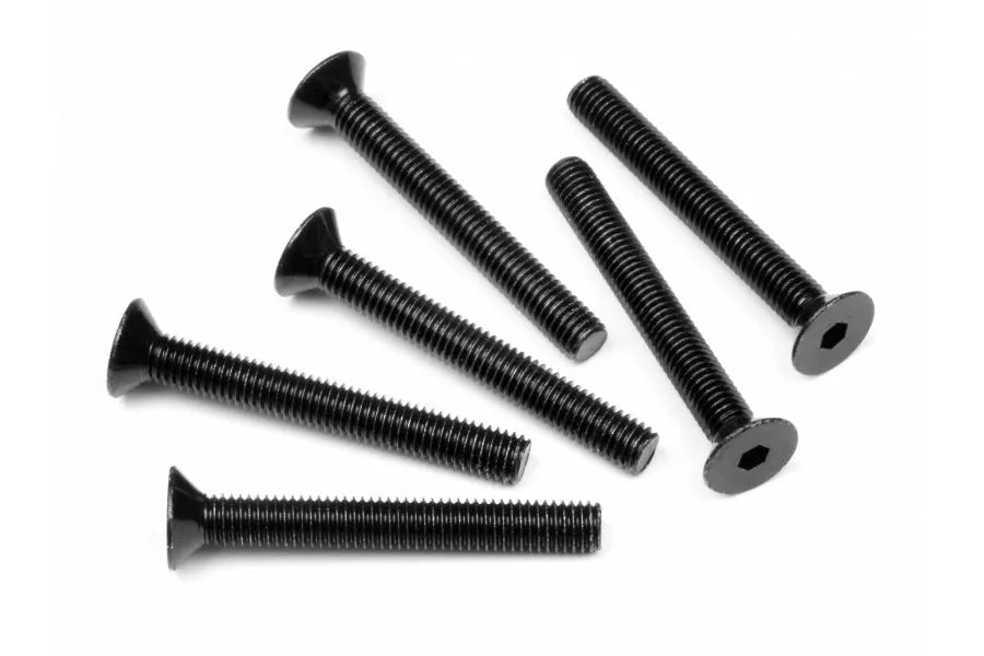 HPI 5x40mm Fine Thread Countersunk Head Screws 6Pcs