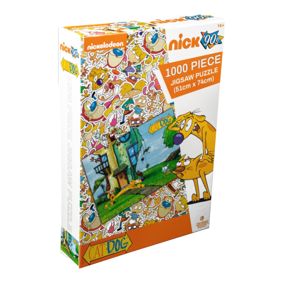 CatDog - Yard 1000 piece Jigsaw Puzzle