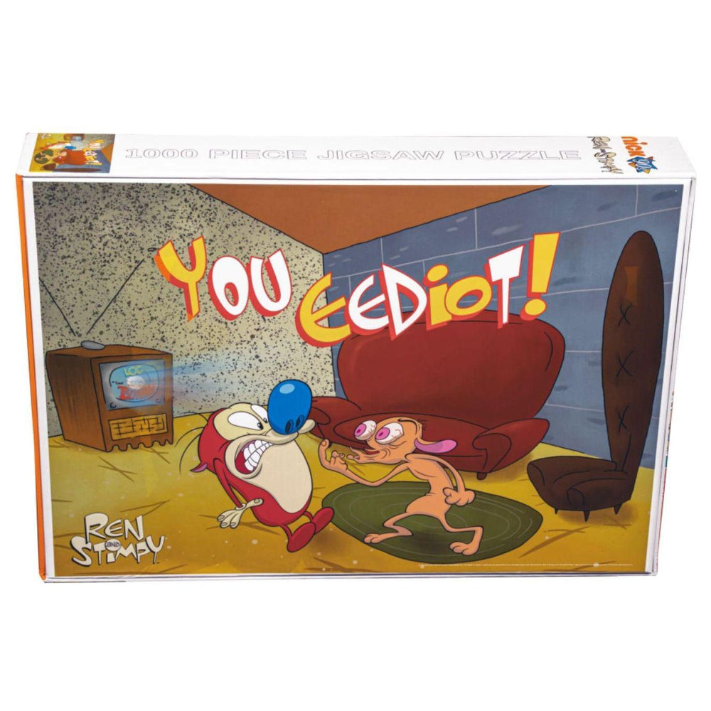 Ren and Stimpy - You Eediot 1000 piece Jigsaw Puzzle