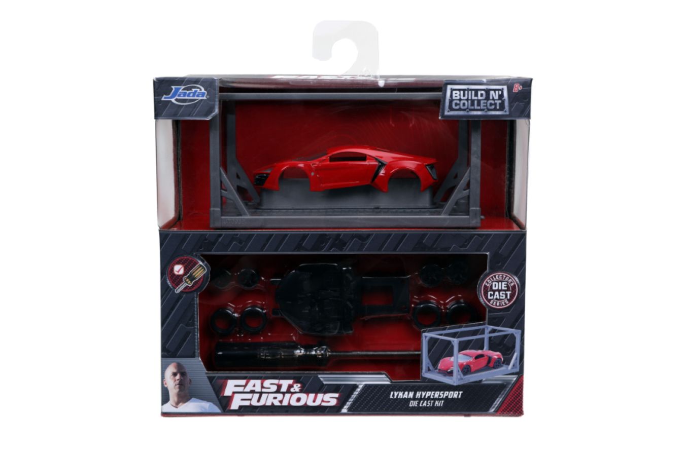 
                  
                    Fast and Furious - Lykan Hypersport 1:55 Scale Diecast Model Kit
                  
                