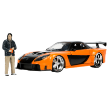 Fast and Furious - 1997 Mazda RX7 with Han 1:24 Scale Hollywood Ride-Jada Toys-ProHobbies