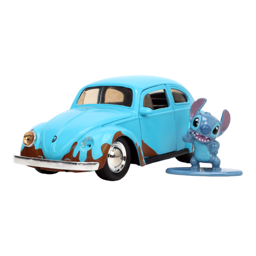 
                  
                    Lilo & Stitch - VW Beetle (Blue) 1:32 Scale with Stitch MetalFig
                  
                