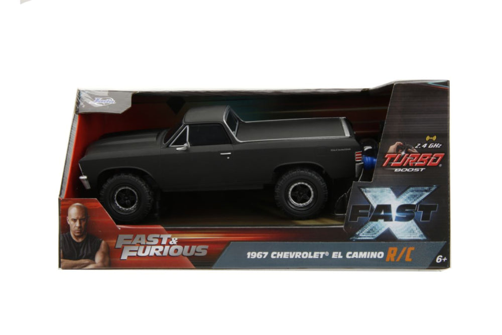 Fast & Furious - 1967 Chevrolet El Camino 1:24 Scale Remote Control Car