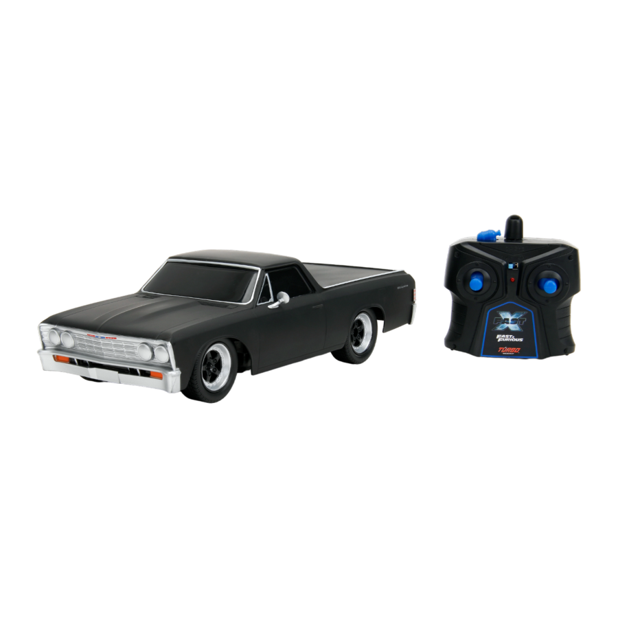 
                  
                    Fast & Furious - 1967 Chev El Camino 1:16 Scale Remote Control Car
                  
                