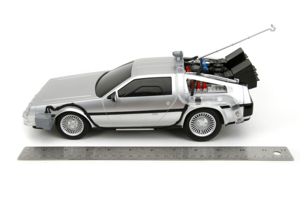 
                  
                    Back to the Future - Time Machine Remote Control 1:16 Scale Vehicle (with Light Up Function)
                  
                