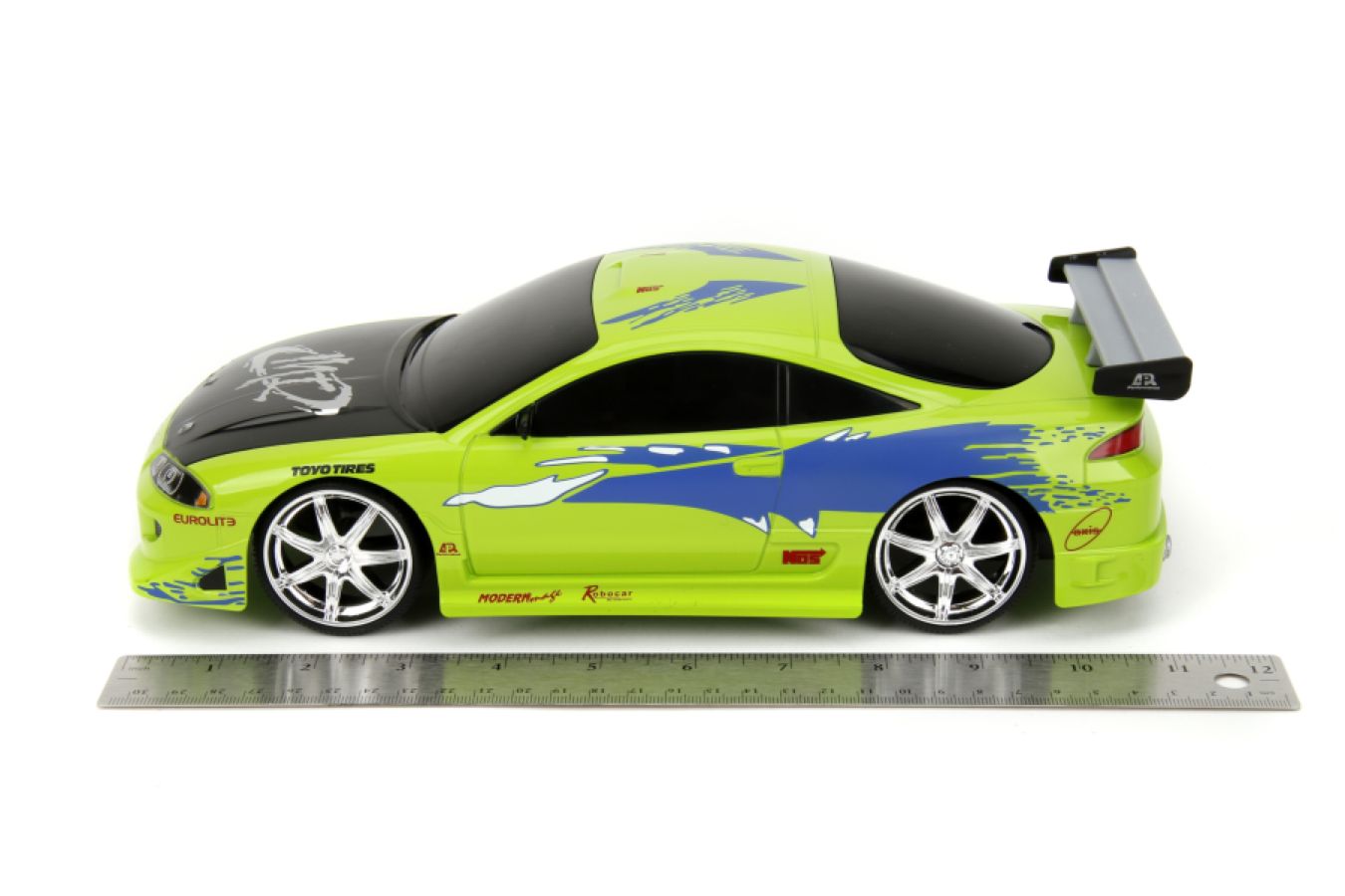 
                  
                    Fast and Furious - 1995 Mitsubishi Eclipse 1:16 Scale Remote Control Car
                  
                