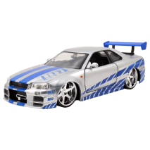 Fast and Furious - '02 Nissan Skyline GT-R 1:24 Scale Hollywood Ride-Fast and Furious-ProHobbies