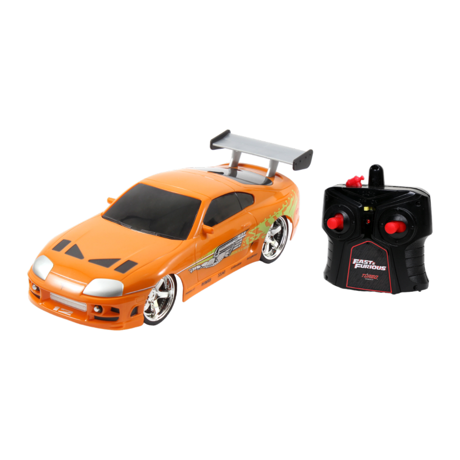 
                  
                    Fast & Furious - 1995 Toyota Supra 1:16 Scale Remote Control Car
                  
                