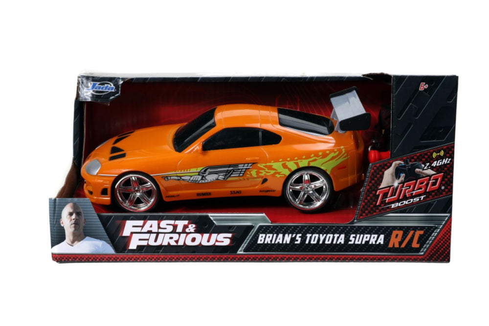 
                  
                    Fast & Furious - 1995 Toyota Supra 1:24 Scale Remote Control Car
                  
                