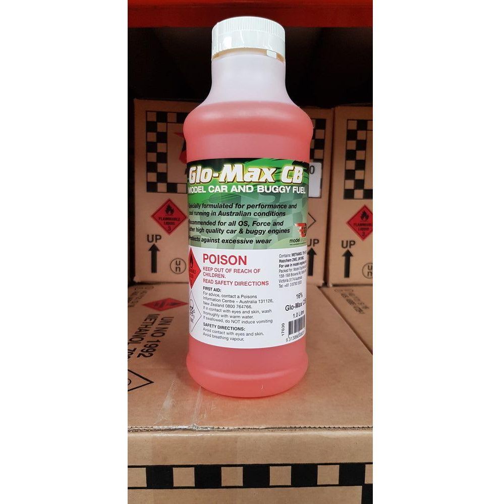 GLO-MAX CB FUEL 20% NITRO 1 LT-Glo-Max-ProHobbies