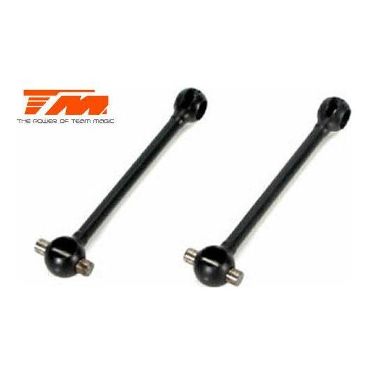 Team Magic E4 Steel Drive Shaft (2 pcs)-Team Magic-ProHobbies