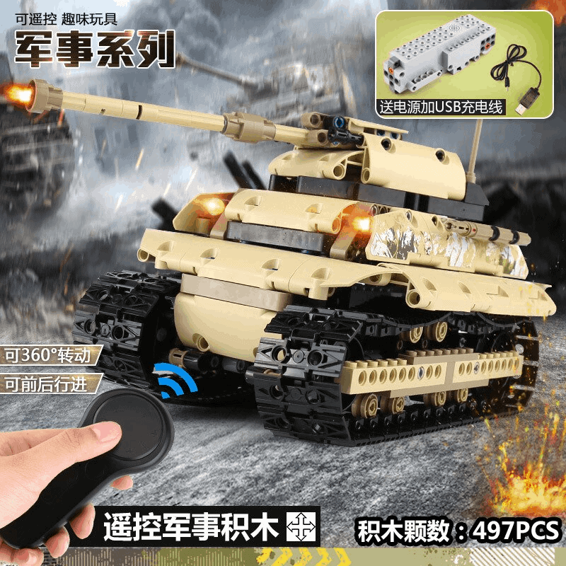 MOULD KING 13011 Huge Tank with 499 Pieces-Mould King-ProHobbies