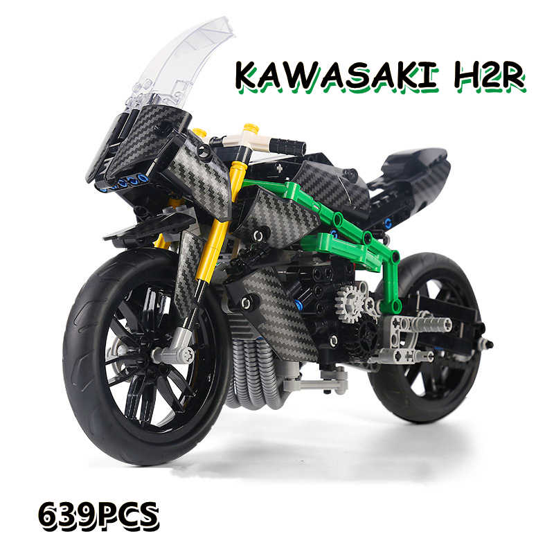 
                  
                    MOULD KING 23002 KAWASAKI H2R with 639 Pieces-Mould King-ProHobbies
                  
                