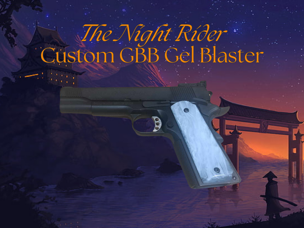 The Night Rider Custom GBB Gel Blaster