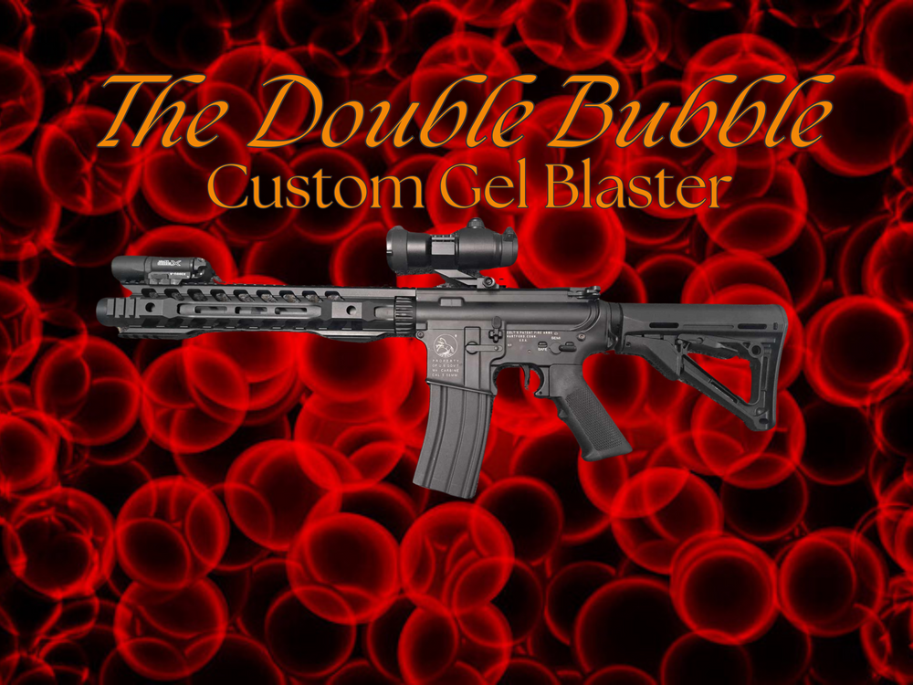 The Double Bubble Custom M4 Gel Blaster