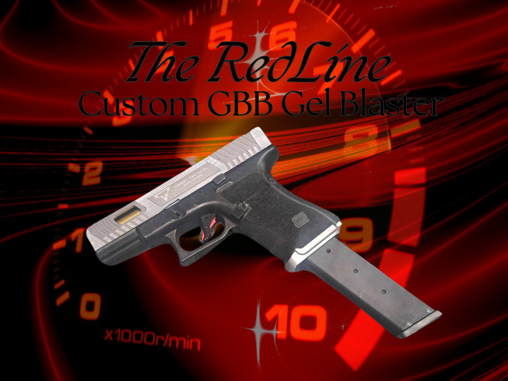 The RedLine Custom GBB Gel Blaster