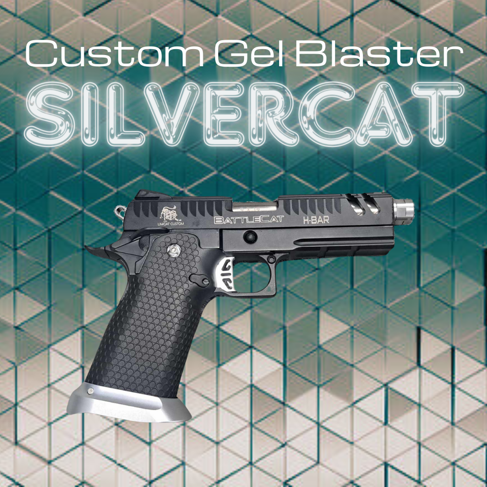 SilverCat Custom GBB Gel Blaster