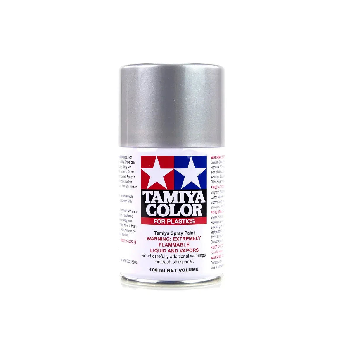 Tamiya TS-76 Mica Silver Lacquer Spray Paint 100ml-Tamiya-ProHobbies